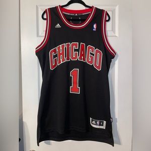 Derrick Rose Chicago Bills Jersey. Medium +2 inch